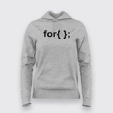 for {} Coder Minimal Design Hoodies For Women Online India