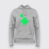 Android Apple? I Meant Byte! - Tech Lover's Hoodie