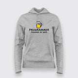 Beer Programmer Funny Hoodie For Women Online