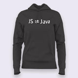 JavaScript [JS] is not Java Hoodies For Women India