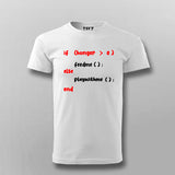 Monolata If Hungry Feed me Programming T-Shirt For Men India