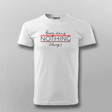 Busy Doing Nothing Humorous Casual Shirt