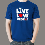 Live Love Rescue T-Shirt For Men