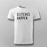 Glitch Happens – Tech Error Humor T-Shirt