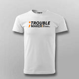 Semicolon Trouble Maker Programmer Men's T-Shirt - Code Rebel