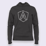 Angular Logo  Hoodies For Women India