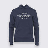 Testing Developers' Patience Daily Tee