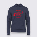 Murder Mystery Enthusiast: Edgy Graphic Hoodie