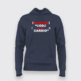 Running Code Is My Cardio T-Shirt For Women