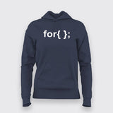 for {} Coder Minimal Design Hoodies For Women Online India