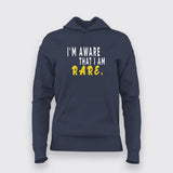 I'm A Ware That I Am Rare: Unique Charm Hoodie