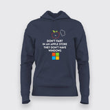 No Windows in Apple Stores - Funny Tech Tee