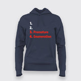 PREMATURE - Bold Text Hoodie