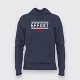 Effort 365 24/7 Motivational Work Hard T-shirt from Teez