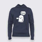 Ghost Boo - Cute Spooky Fun Hoodie