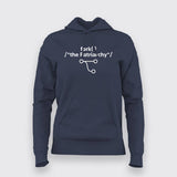 Fork the Patriarchy: Empowerment with a Tech Twist Hoodie