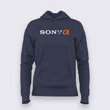 Sony Alpha Enthusiast Women's Hoodie: Capture the Moment