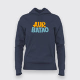 Buy Aur Batao T-Shirt For Women