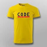 Code A Little, Test A Lot Men's Tee - Balance in Development