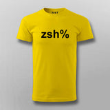 Zsh Shell Aficionado Men's T-Shirt - Command Your World