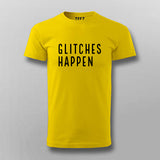 Glitch Happens – Tech Error Humor T-Shirt