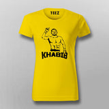 Khabib Logo T-Shirt For Women Online India