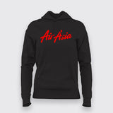 Air Asia Logo Hoodies For Women