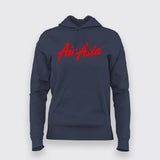 Air Asia Logo Hoodies For Women Online India