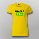 Enable 2FA: Stay Secure Tech Tee