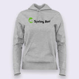 Spring Boot Programing Hoodies For Women