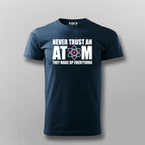 Atom Joke Men's Tee: Science Humor Revealed