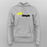 Navi S1mple Hoodies For Women India