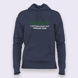 Wisdom is Nothing More Than Healed Pain Hoodies For Women