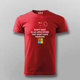 No Windows in Apple Store Fun Tech T-Shirt