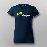 Navi S1mple  T-Shirt For Women