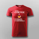 Item Coffee Agility Stamina Endurance  T-Shirt For Men