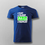 Eat Sleep Cyber Security Repeat Programmer Tee