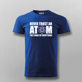 Atom Joke Men's Tee: Science Humor Revealed