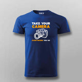 Camera Companion Adventure Men's Tee - Capture Everywhere