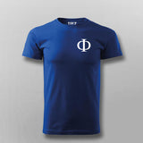 EF Cyrillic T Shiry Logo T-shirt For Men India