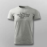 Testing Developers' Patience Daily Shirt