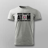 Atom Joke Men's Tee: Science Humor Revealed