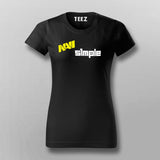 Navi S1mple  T-Shirt For Women