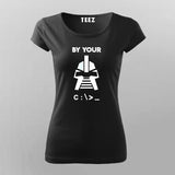 By Your Code Programming T-Shirt For Women