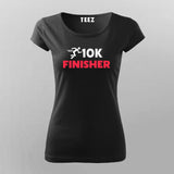 10K Runner Cotton Marathoner T-shirts  For Women