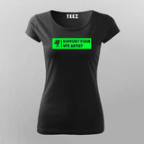 Visual Effects T-Shirt For Women Online