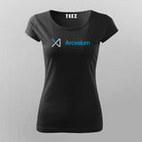 Arcesium logo T-Shirt For Women