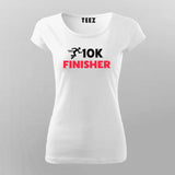 10K Runner Cotton Marathoner T-shirts  For Women