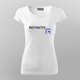 Refinitiv Logo T-Shirt For Women