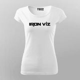 Iron Viz  Logo T-Shirt For Women